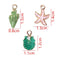 Earring Craft Making Ocean Pendants Sea Shell Conch Charms Handmade Accessories