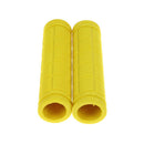 Soft BMX MTB Cycle Mountain Bicycle Bike Handle bar Rubber End (yellow) Newly