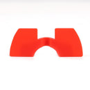 6x Rubber Damping Electric Scooter Vibration Damper for M365 Scooter (Red)