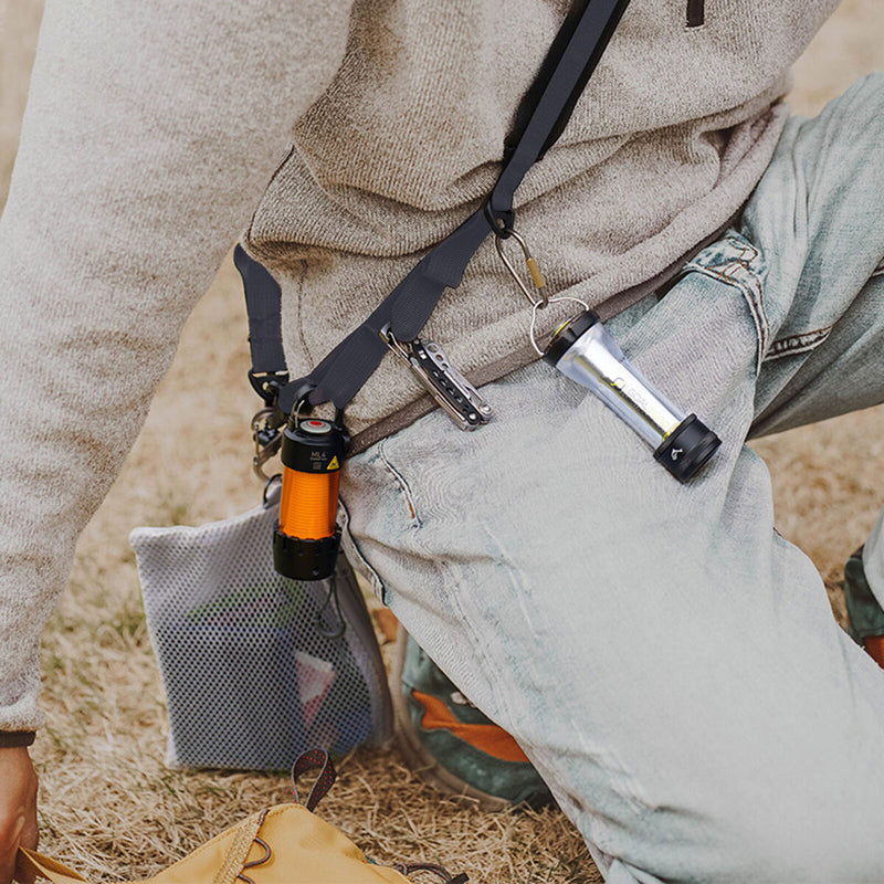 Robust & Reliable Camping Shoulder Straps Polyester Webbing with Hanging Loop