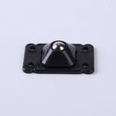4pcs Universal Storage Box Caster Wheel Self Adhesive Pulley Ball (Black) Newly