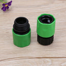 2pcs Hose Connector From Quick Connector To 3/4" Thread Connector