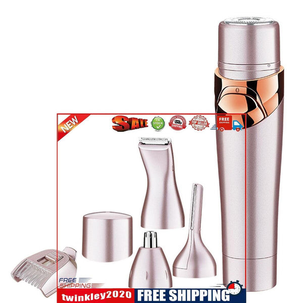 Women Electric Shavers IPX5 Waterproof 4 in 1 Electric Razor for Women