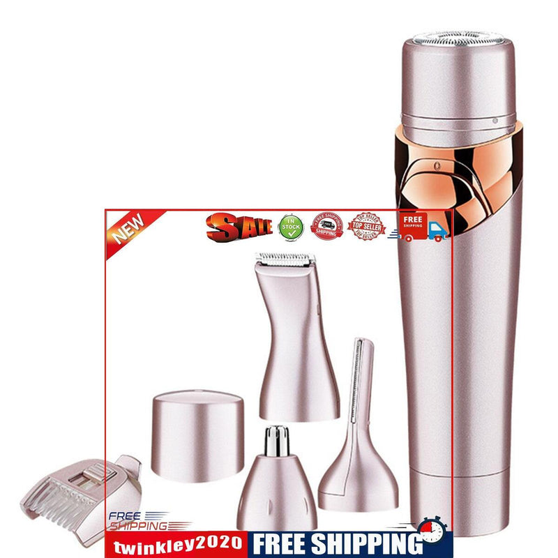 Women Electric Shavers IPX5 Waterproof 4 in 1 Electric Razor for Women