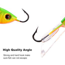 Jig Carp Pike Perch Spoon Metal Winter Bait Bionic Crankbait Ice Fishing Lure