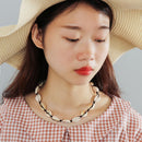 Gifts Bohemian Jewelry Handmade Beach Seashell Chain Shell Necklace Bib Choker