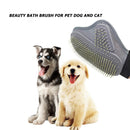 Cat Grooming Glove Hair Deshedding Cleaning Massage Brush Comb Palm Shaped Mitt
