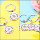 Granddaughter Grandpa Keychain Thanksgiving Blessing Keychain for Uncle