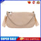 Fashion Corduroy Crossbody Bag Women Solid Chain Shoulder Handbags (Khaki)