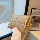 Fashion Solid Womens Clutch Bag Rivet Leather Female PU Clutch Evening Handbag