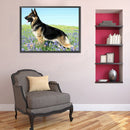 5D Diamond Painting German Shepherd Full Round Drill Mosaic Art Home Decor