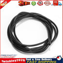 1m DIY Silicone Soft Rigs Tube Sleeve for Carp Fishing Tackles (Black) Newly