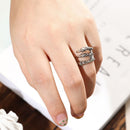 Adjustable Jewelry Dragon Claw Eagle Titanium Steel Ring Stainless Steel
