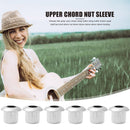 6pcs Guitar String Winder Nut Sleeves Tools for Bass Electric Guitar Accessories