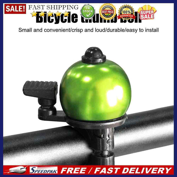 Bike Bell Aluminium Alloy Bike Bell Rings Safety Warning Cycling Accessories