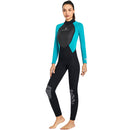 DIVE SAIL Women Wetsuits Long Sleeve Snorkeling Body Diving Suit (Green XS)