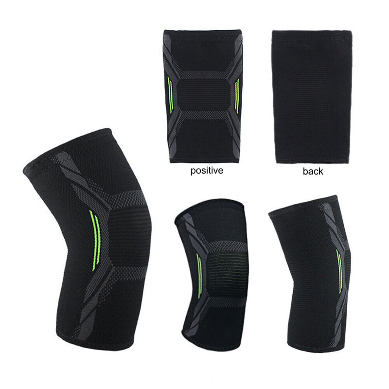 Elastic Knee Pads Anti Brief Basketball Running Sports Knee Brace for Men Women
