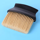 1pc Plastic Hair Cleaning Brush Soft Fibre Hair Neck Face Wash Brush Supply