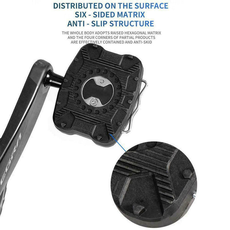 Profession ABS Alloy Bicycle Pair Pedals Flat Bracket For Speedplay O6R3