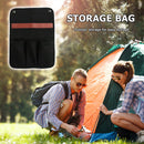 Canvas Storage Bag Camping Chair Arm Cell Phone Multi Pocket Hanging Organi