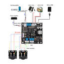 TS-VU002B Stereo Audio Amplifier Driver Board DB VU Level Meter Drive Modul