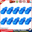 10pcs Outdoor Large Canopy Wind Rope Clamps Windproof Tent Clips (Blue) Newly