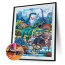 Dinosaur DIY Diamond Painting Kits Full Square Drill Rhinestone Picture Wal