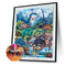 Dinosaur DIY Diamond Painting Kits Full Square Drill Rhinestone Picture Wal