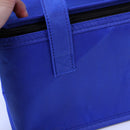 Portable Drink Beer Foil Insulation Cooler Bag Lunch Thermal Pack (Blue S) Newly