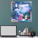 5D DIY Special Shaped Diamond Painting Bear Pattern Cross Stitch Decoration