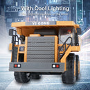 RC Dump Truck 1/24 9CH Dumper Technique 2.4G Radio Controlled Cars (A)