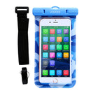 VODOOL Universal Waterproof Bags Protective Cover for 4.0-5.8in Phone Blue