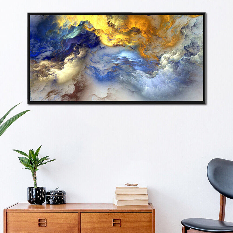 5D DIY Diamond Painting Full Round Drill Color smoke Picture of Rhinesto