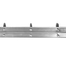 Wall Mounted Hooks Coats Clothes Hat Row Hook Towel Hanger Rack(7 Hooks