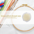 Water-soluble Embroidery Thread Wax Sewing Supplies DIY Lubricating Craft Tools