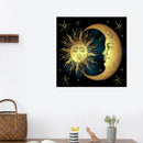 5D DIY Sun Moon Mosaic Art Picture of Rhinestones Gifts Home Decoration