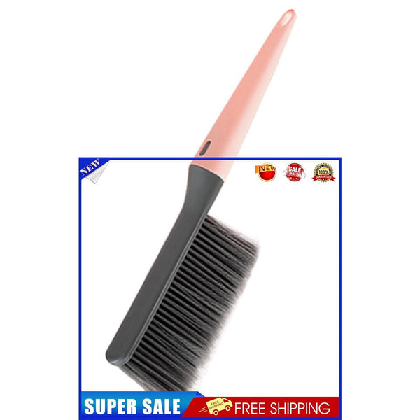 Soft Cleaning Brush - Long Handle Bed Sheets Debris Cleaning Brush (Pink)