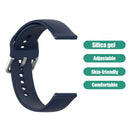 Smartwatch Band Strap for Amazfit GTR 3 Pro/3/2/2 eSIM Belt (Midnight Blue)