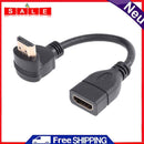 15cm 90 Grad Ellenbogen HDMI-männlich Anschluss HDMI weiblich Port Extender Kabe