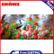 5D Rhinestone Craft Beaded Art Drawing Peacock Peony Diamond Embroidery Mosaic