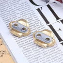 1 Pair MTB Bike Self-Locking Eggbeater Lock Plate Pedal Cleat Cycling Gear