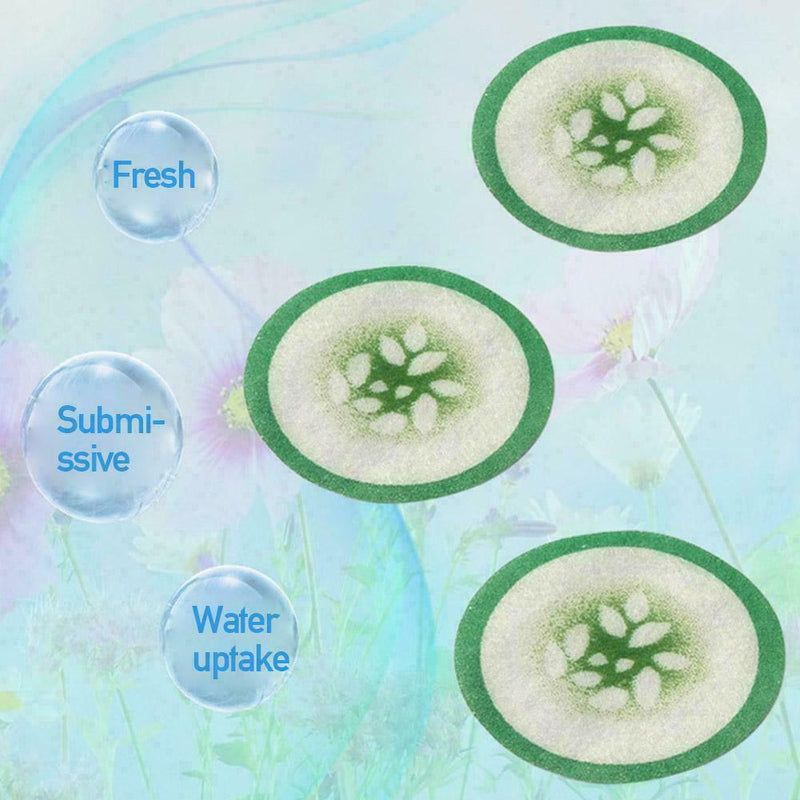 100xCucumber Hydra-gel Eye Patches Eye Pads Strong Set Water Absorption J5A4