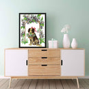 Partially Molded Diamond Painting Set English Springer Spaniel Picture