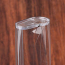 Women Transparent Portable Plastic Glasses Box Eyeglasses Case Glasses Holder