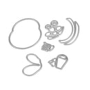 Bee Cutting by Metal Crafts Die DIY Scrapbook Embossing Stencil (MS279)