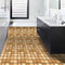 10pcs 10cm Retro Tiles Wall Stickers PVC Waterproof Kitchen Decals (MSC054)