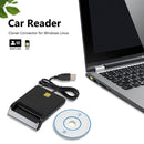 USB Smart Card Reader DNIE ATM CAC IC ID SIM Card Cloner Connector for Windows