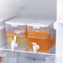 Cold Water Jug with Faucet Fruit Teapot Kettle Cool Water Bucket Dispenser