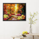Landscape Series Cotton Cross Stitch 11CT Stamped DIY Manual Needlework Craft