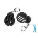 Golf Line Marker Ball Clip Golf Accessories Plastic for Men Women (Black) Newly